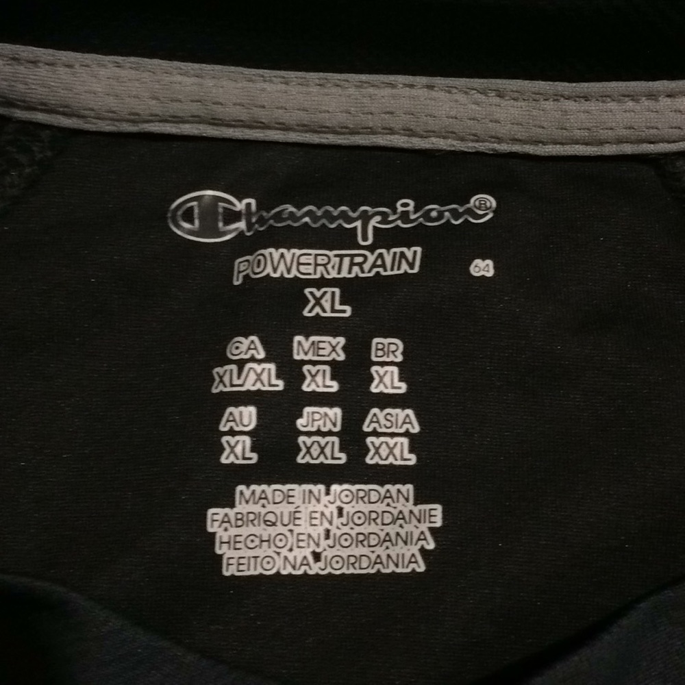 Champion power train shirt
